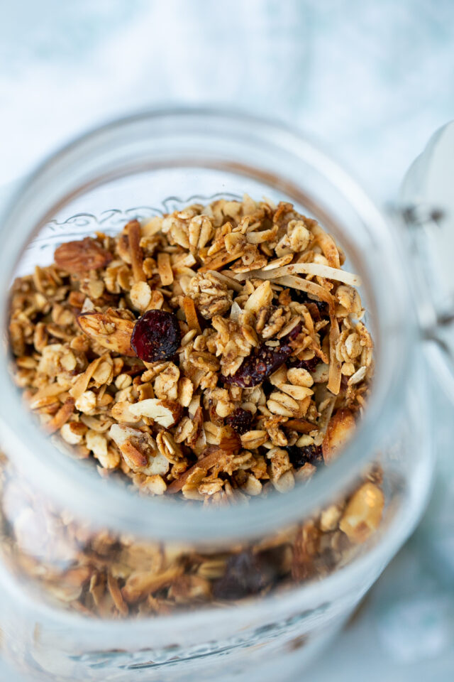 Low Sugar Granola Recipe Perry S Plate