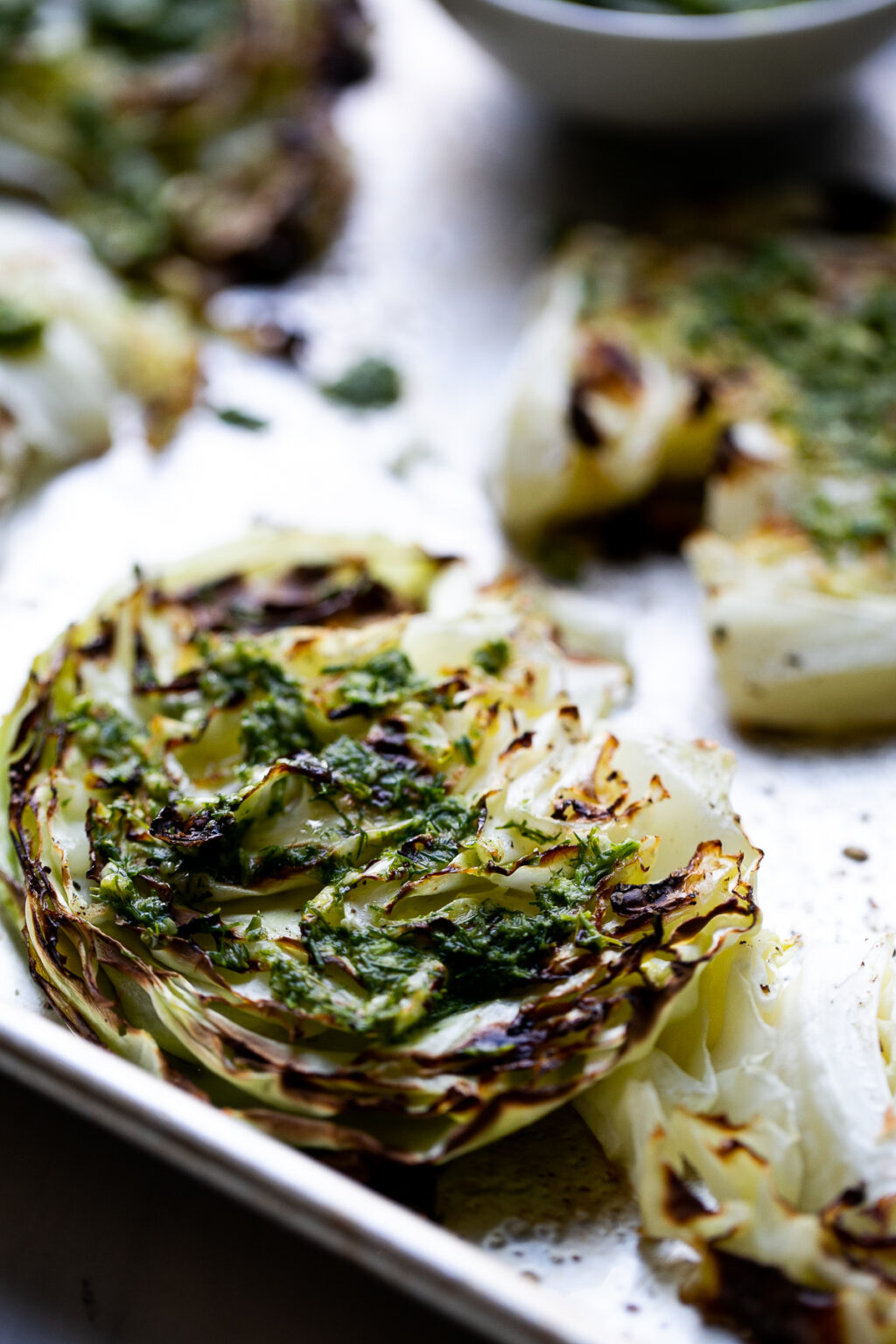 Dill Roasted Cabbage Perry S Plate