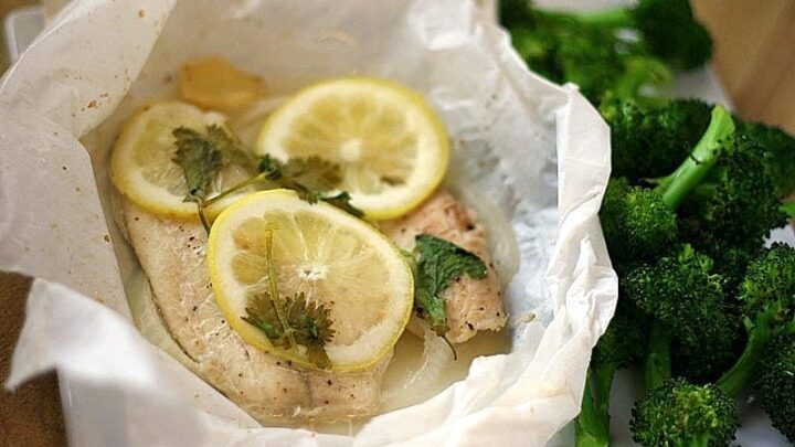 Fish in Parchment Paper, Poisson en Papillote