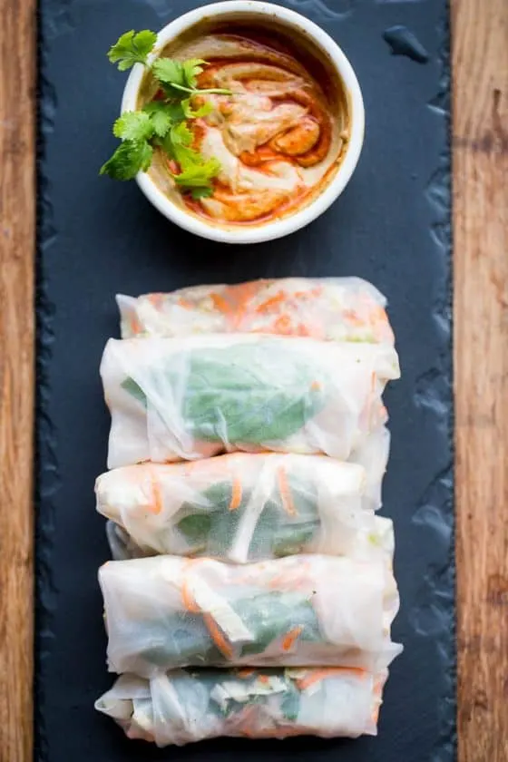 Rice Paper Rolls - My Kids Lick The Bowl