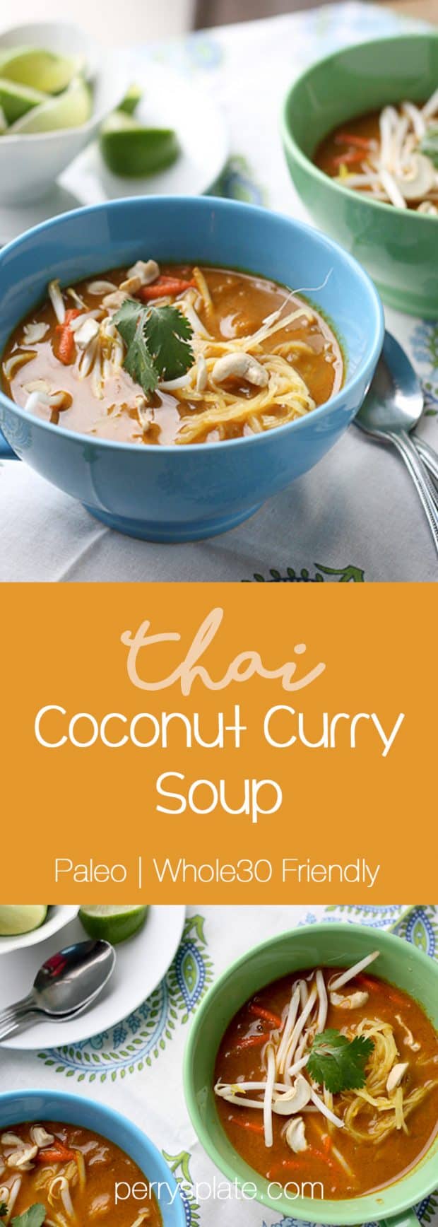 Thai Coconut Curry Soup (Chicken Khao Soi) – Perry's Plate