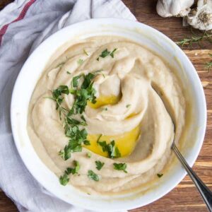 Cauliflower Puree with Rosemary and Garlic (Instant Pot) - Perry's Plate