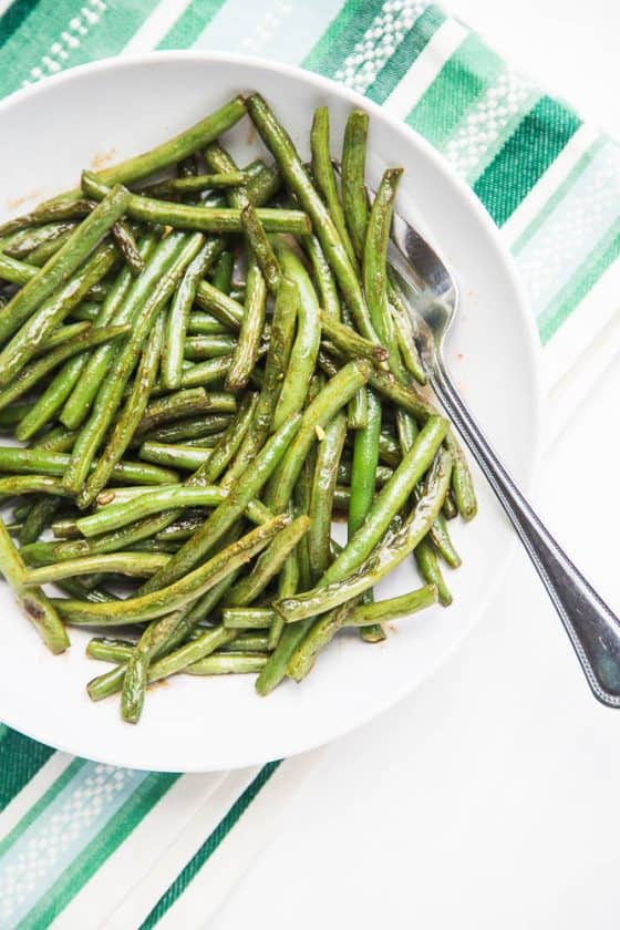 Green Beans and Bacon Recipe - Perry's Plate