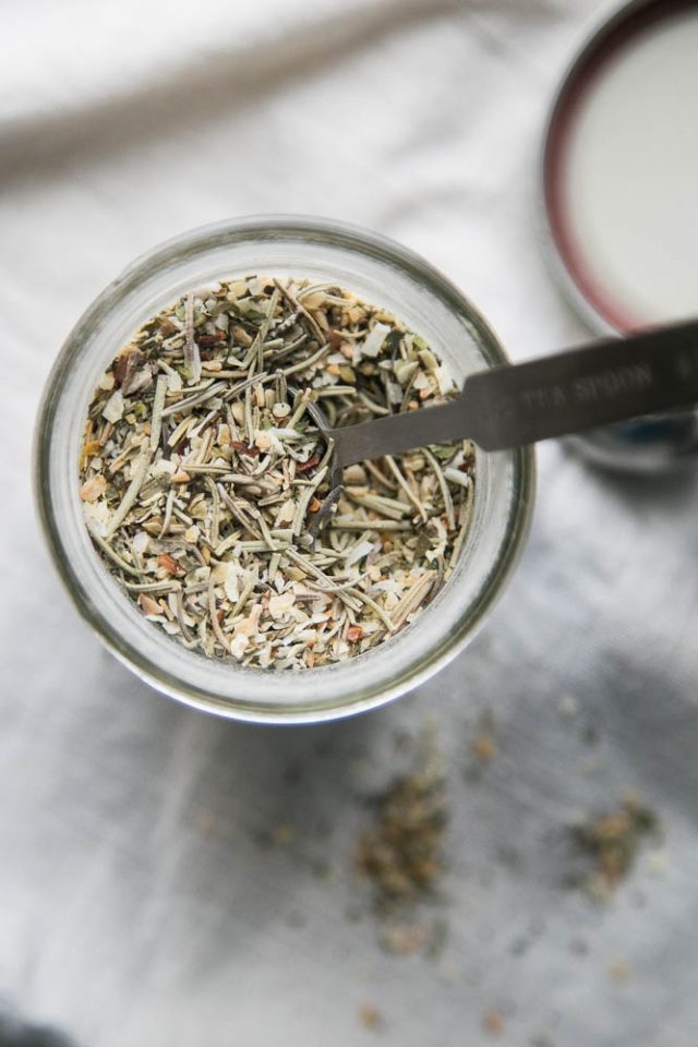 Homemade Italian Seasoning + Italian Roasted Broccoli & Kale - Perry's ...