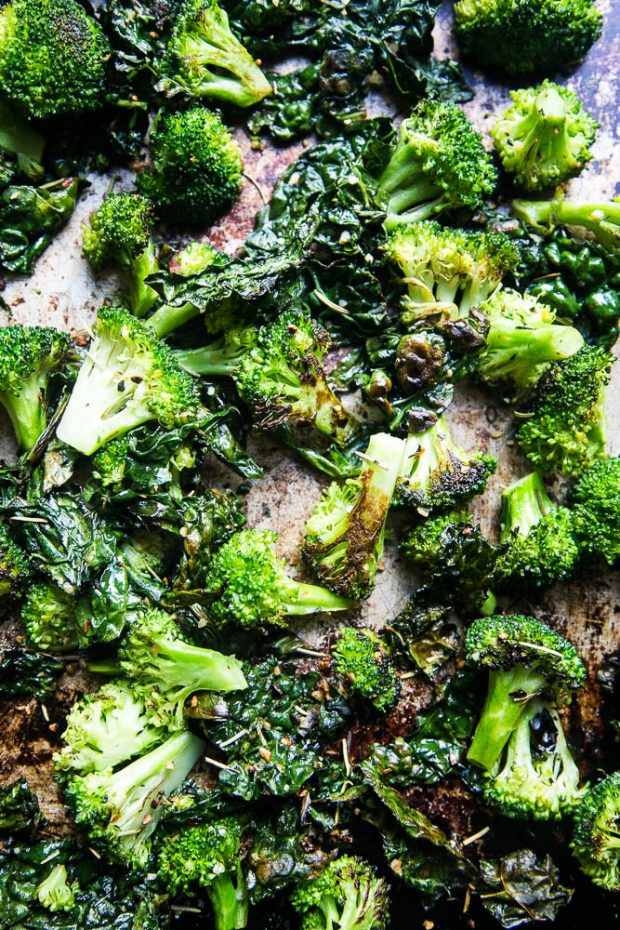 Homemade Italian Seasoning + Italian Roasted Broccoli & Kale - Perry's ...