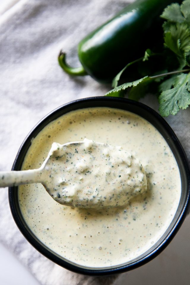 Roasted Jalapeno Ranch (Paleo) Perry's Plate