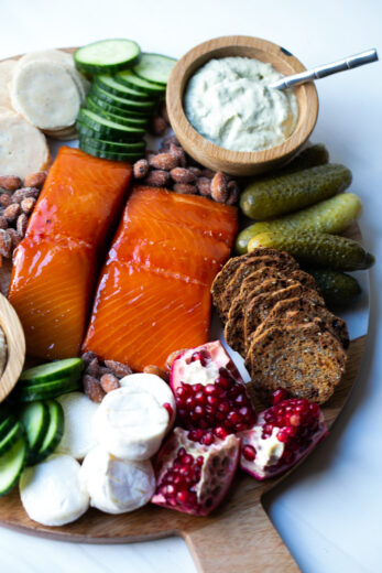 Holiday Smoked Salmon Board - Perry's Plate