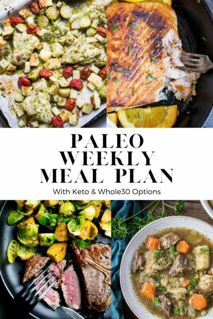 Paleo Meal Plan #23 - Perry's Plate