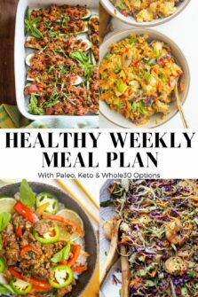 Healthy Meal Plan #28 - Perry's Plate