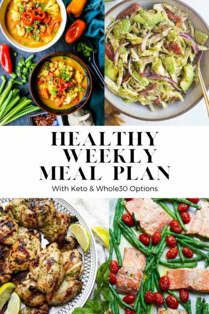Healthy Meal Plan #29 - Perry's Plate