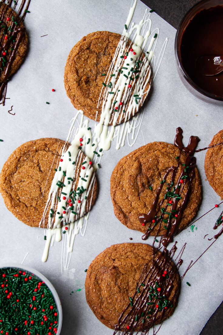 Chewy Gluten Free Ginger Cookies - Perry's Plate