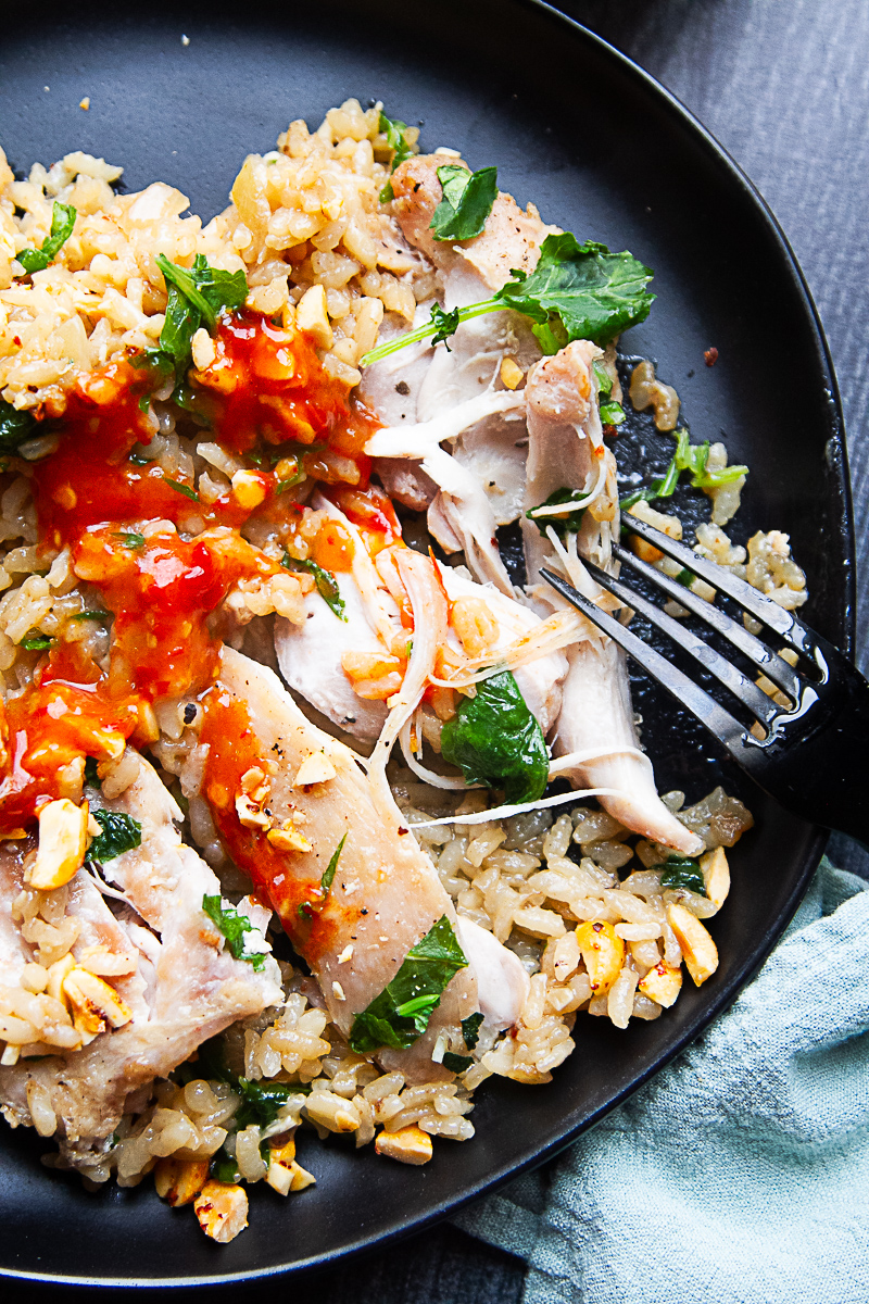 One Pan Coconut Chicken Thighs And Rice Stove Top Laptrinhx News