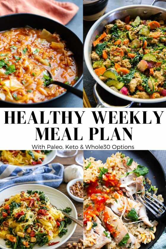 Healthy Meal Plan #34 - Perry's Plate