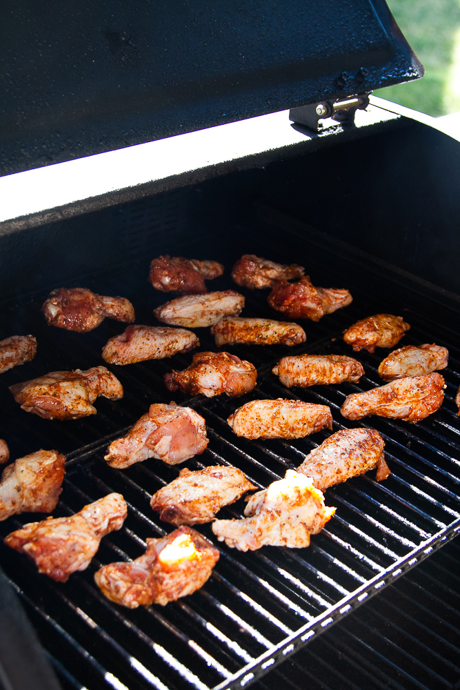 Smoked Wings Pellet Grill Perrys Plate