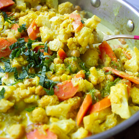 Vegetarian Coconut Curry
