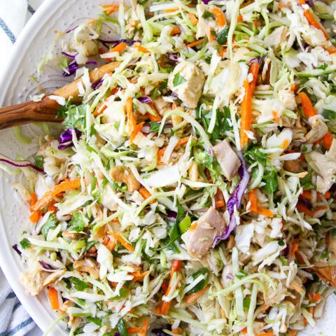 Asian Salad with Ginger Dressing