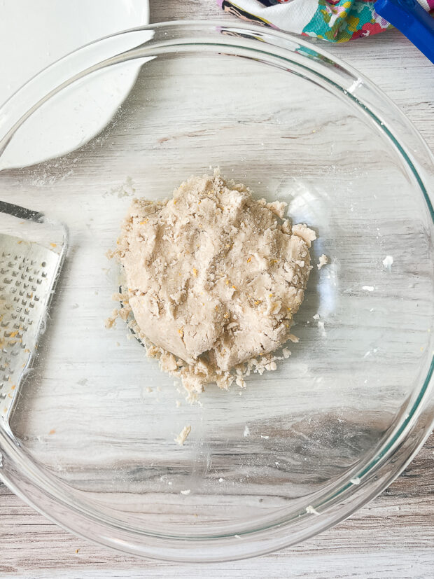 Finished tart dough.